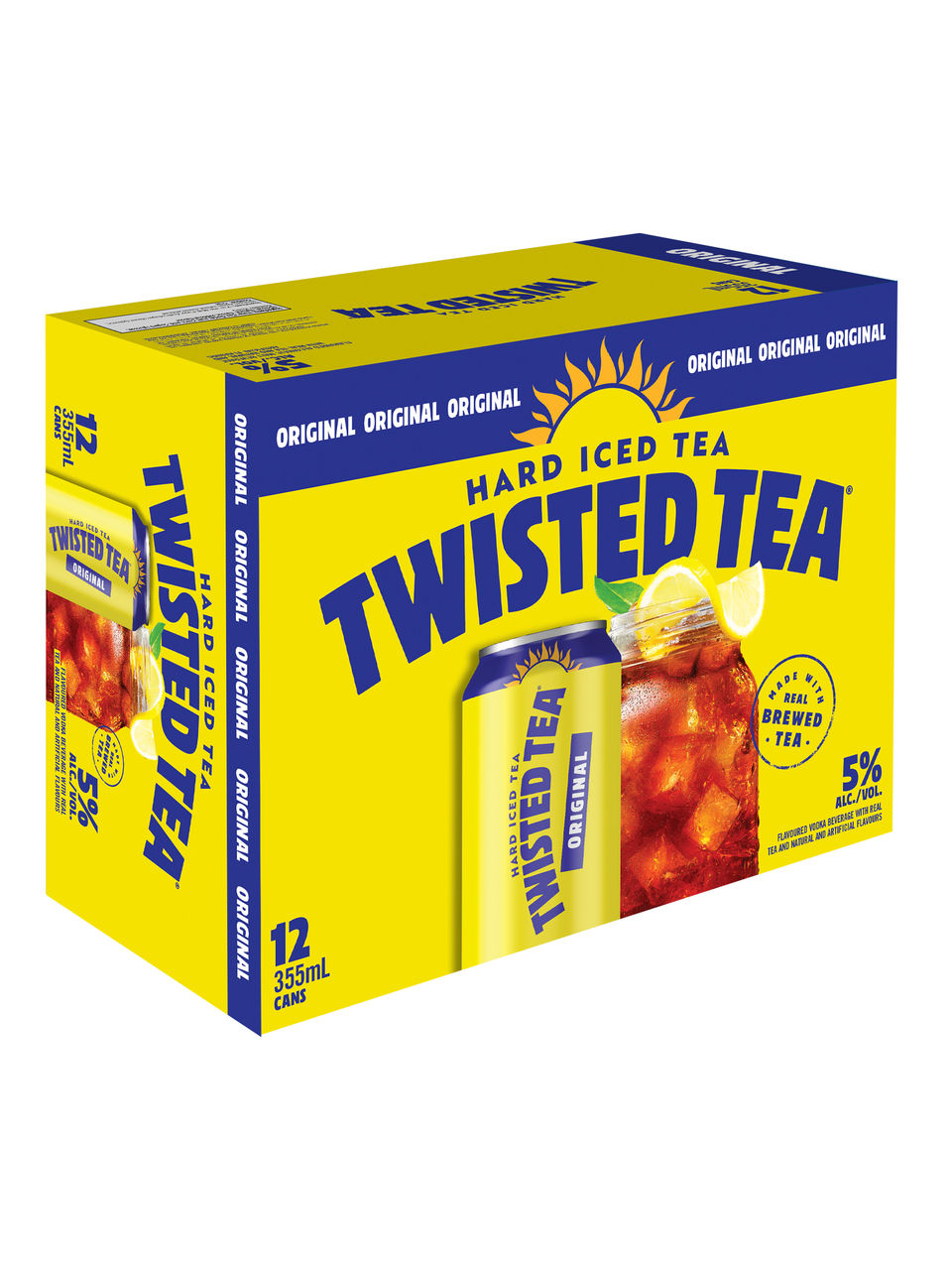Twisted Tea Original 12-pack of 355 mL cans