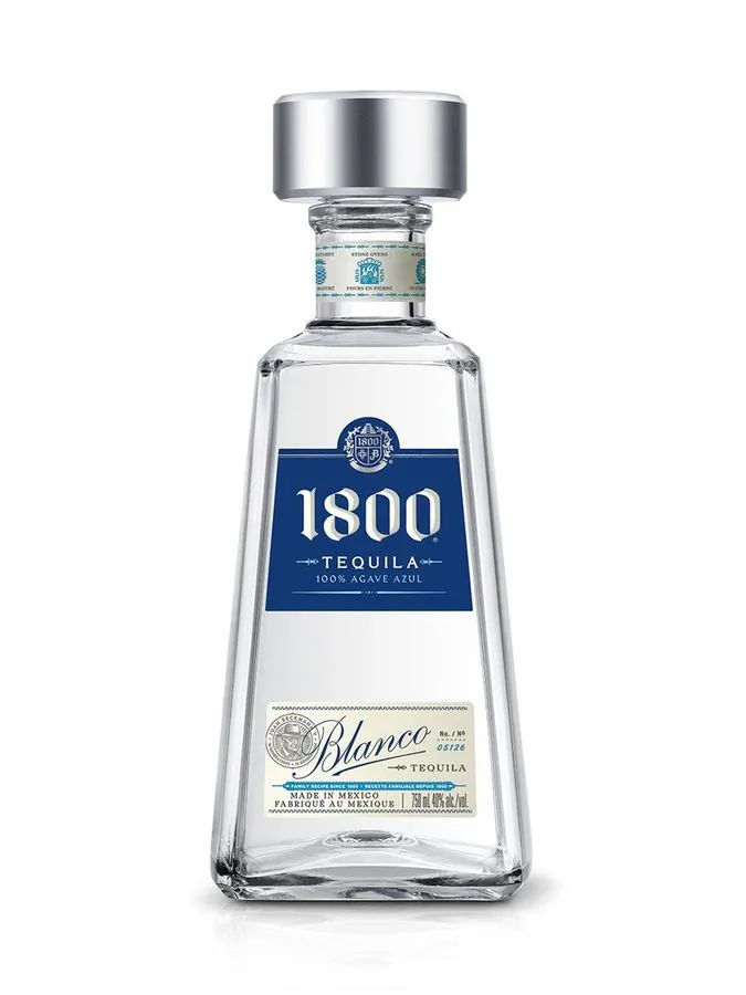 1800 Blanco tequila 750 mL bottle