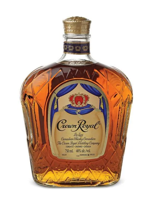 Crown Royal Deluxe Canadian whisky 750 mL bottle