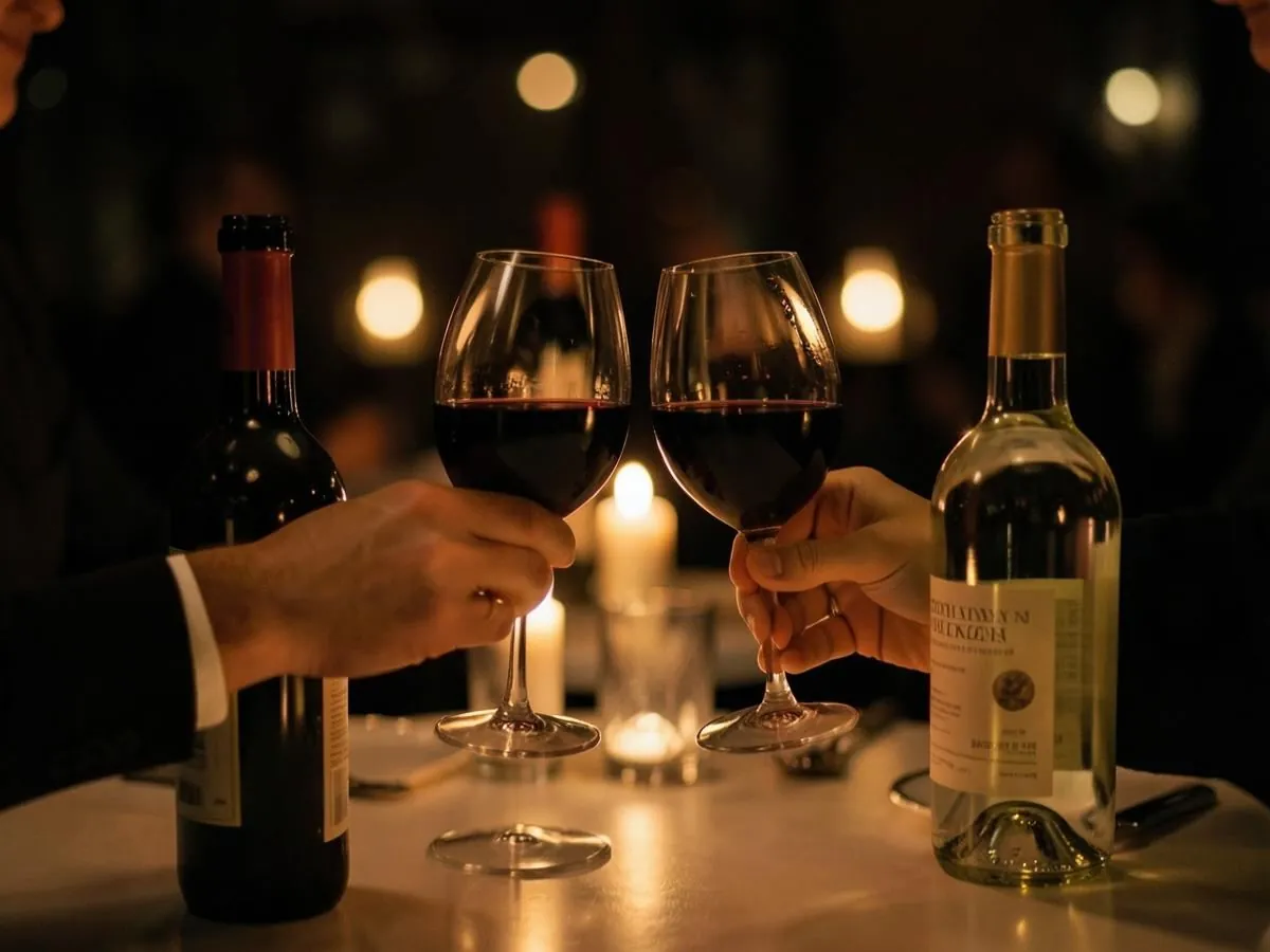 Bottles delivered for date night