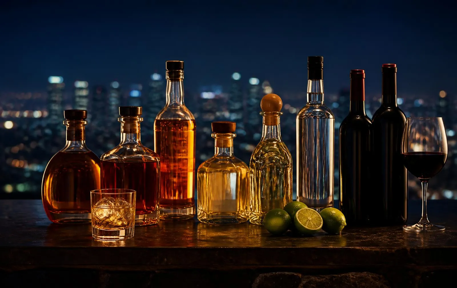 Selection of premium bottles available from BottlesNow