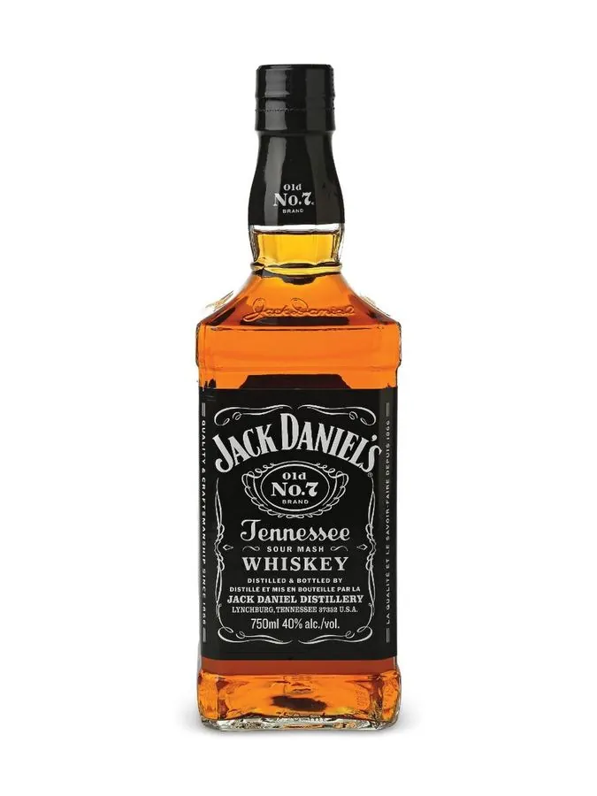 Jack Daniel's Old No. 7 Tennessee whiskey 750 mL bottle