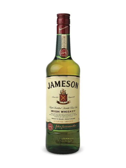 Jameson Irish whiskey 750 mL bottle