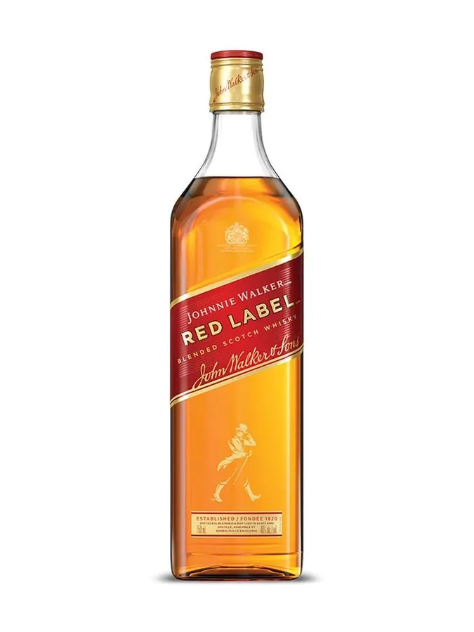 Johnnie Walker Red Label scotch whisky 750 mL bottle