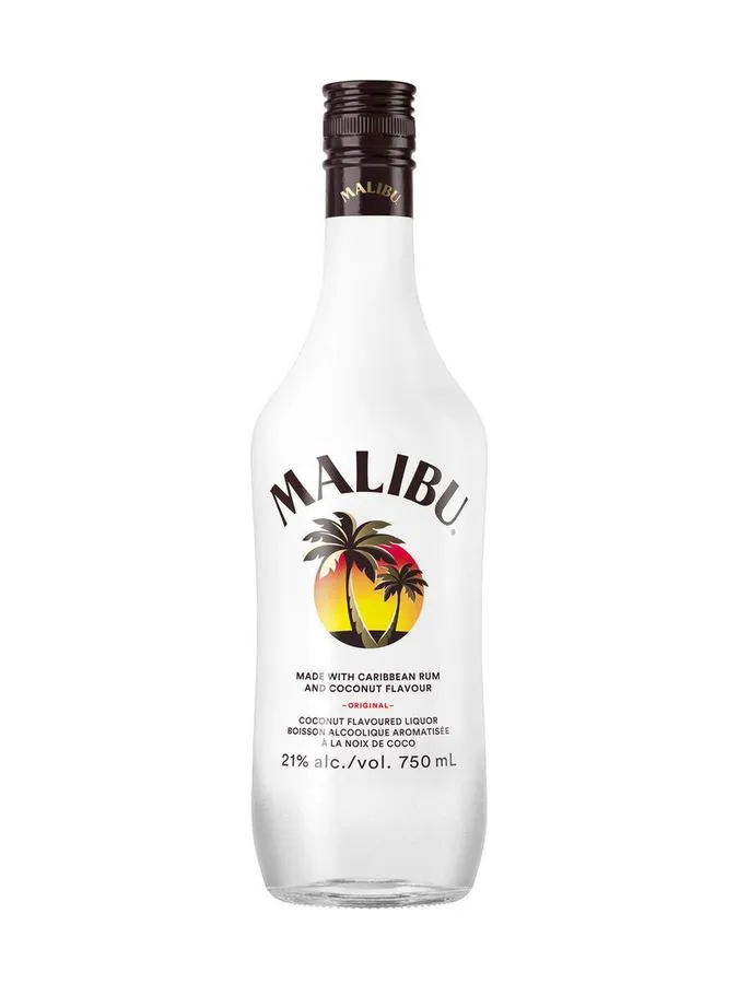 Malibu Coconut rum liqueur 750 mL bottle