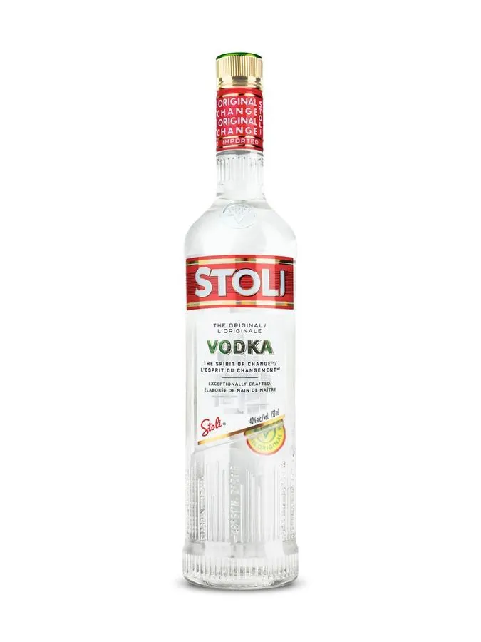 Stolichnaya vodka 750 mL bottle